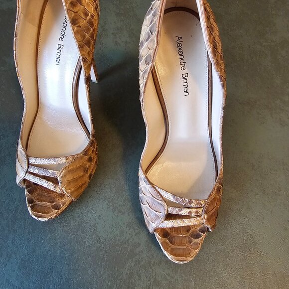 Alexandre Birman Python Heels - Size 36 - Picture 1 of 9